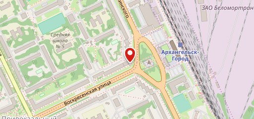 Крендель на карте