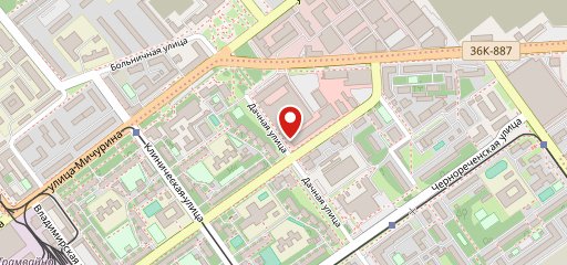 Крендель на карте