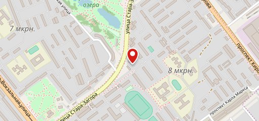 Крендель на карте