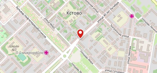 Пекарня на карте