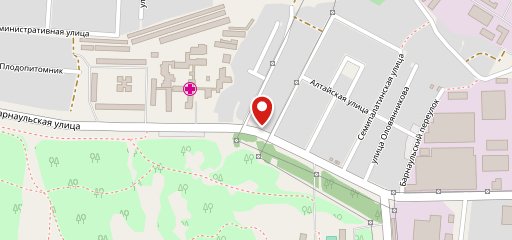 Аэлита на карте