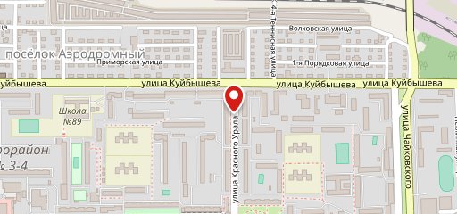 Хлеберев на карте