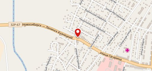 Пекарня на карте