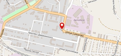 Пекарня на карте