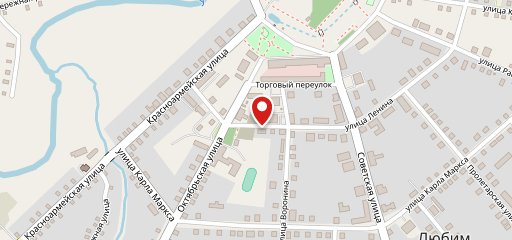 Пекарня на карте