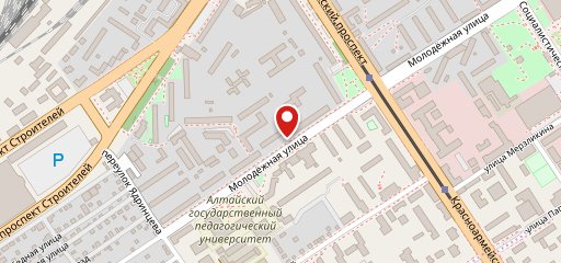 Любимая на карте