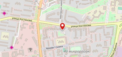 Любимая на карте