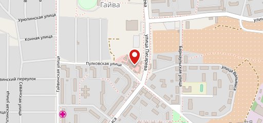 Любимая на карте