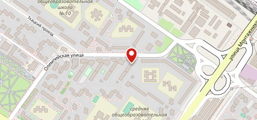 Любимая на карте