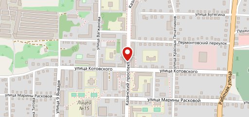 Любимая на карте