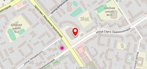 Любимая на карте