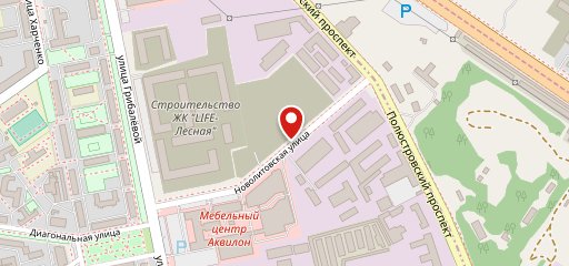 Пекарня в облаках на карте
