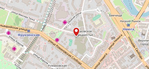 Пекарня на карте