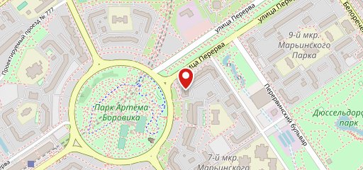 Пекарня на карте