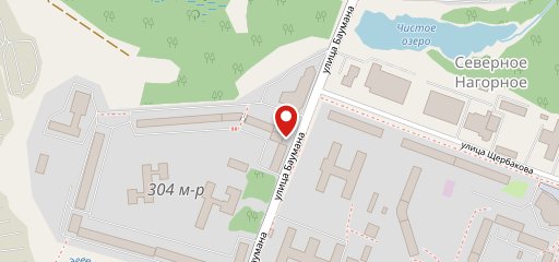 Пекарня на карте