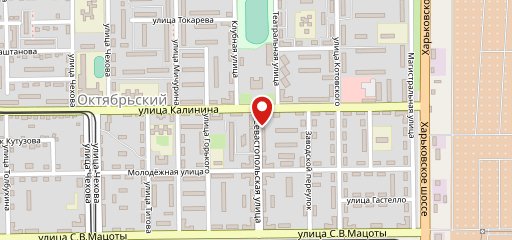 пекарня на Калинина на карте