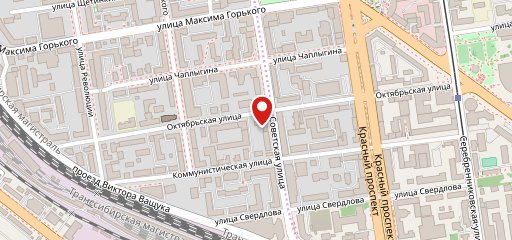Пекарня на Октябрьской на карте