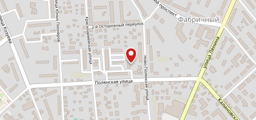 Пекарня на Полянке на карте