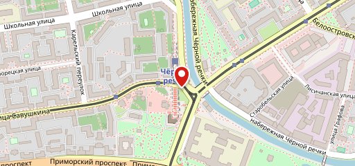 Пекарня На Савушкина на карте