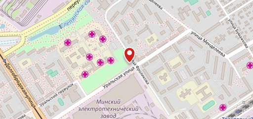 Пекарня на Уральской на карте