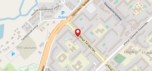 Пекарня на карте