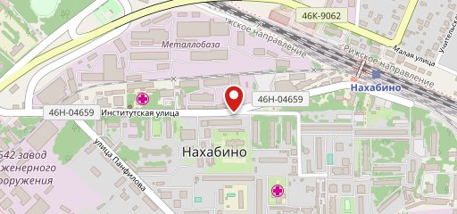 Пекарня на карте