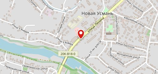 Пекарня на карте
