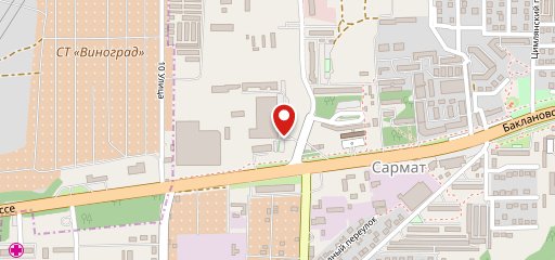 Пекарня на карте