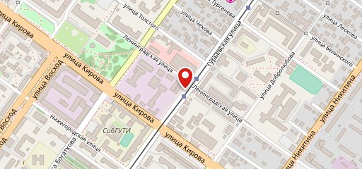 Пекарня на карте