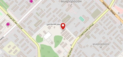 Пекарня на карте