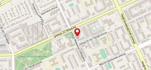 Пекарня на карте