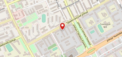 Пекарня оренбургская на карте