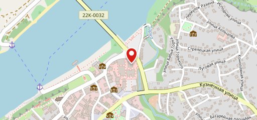 Пекарня на карте