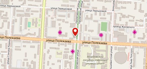 Печка на карте