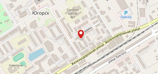 Пекарев на карте