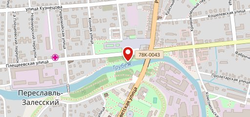 Пекарня на карте