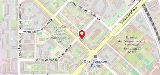 Пекарня Расстегай на карте