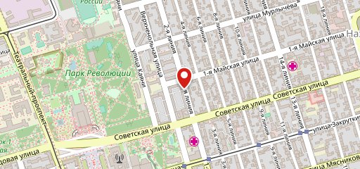 Пекарня на карте