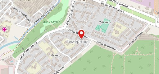 Пекарня на карте