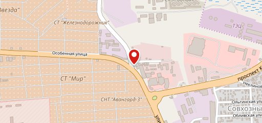 Пекарня на карте