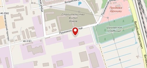 Пекарня на карте
