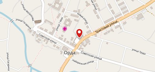 Пекарня на карте