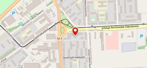 Пекарня на карте