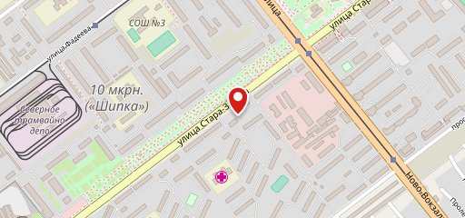 Пекарня на карте