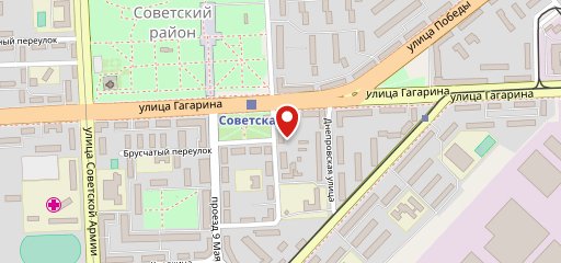 Пекарня на карте