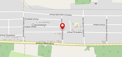 Пекарня на карте