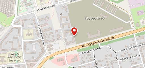 Пышка на карте