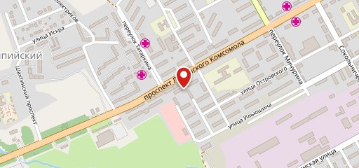 Пекарня на карте