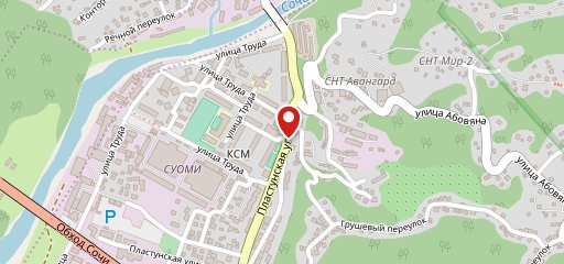Пекарня на карте