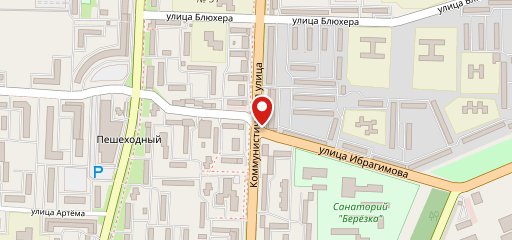 Печка на карте